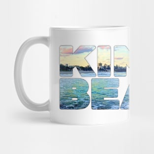 KINGS BEACH - Sunshine Coast surfing the sunset Mug